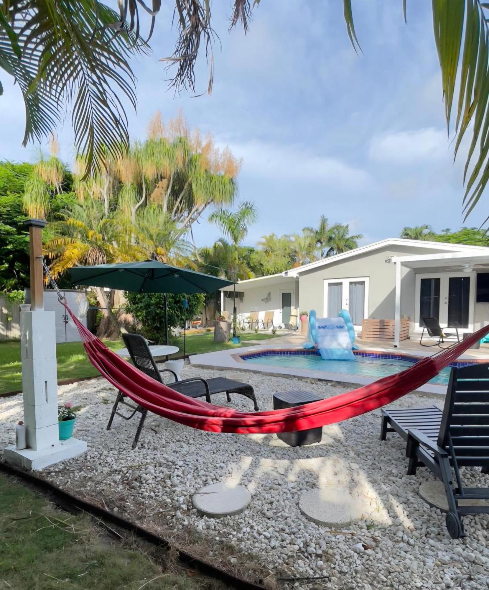 Pool House Resort Heated Swimming Pool Family Getaway Cutler Bay Buitenkant foto