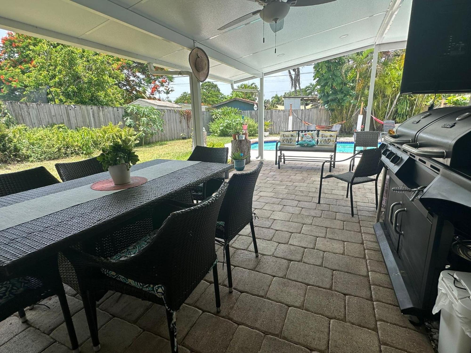 Pool House Resort Heated Swimming Pool Family Getaway Cutler Bay Buitenkant foto