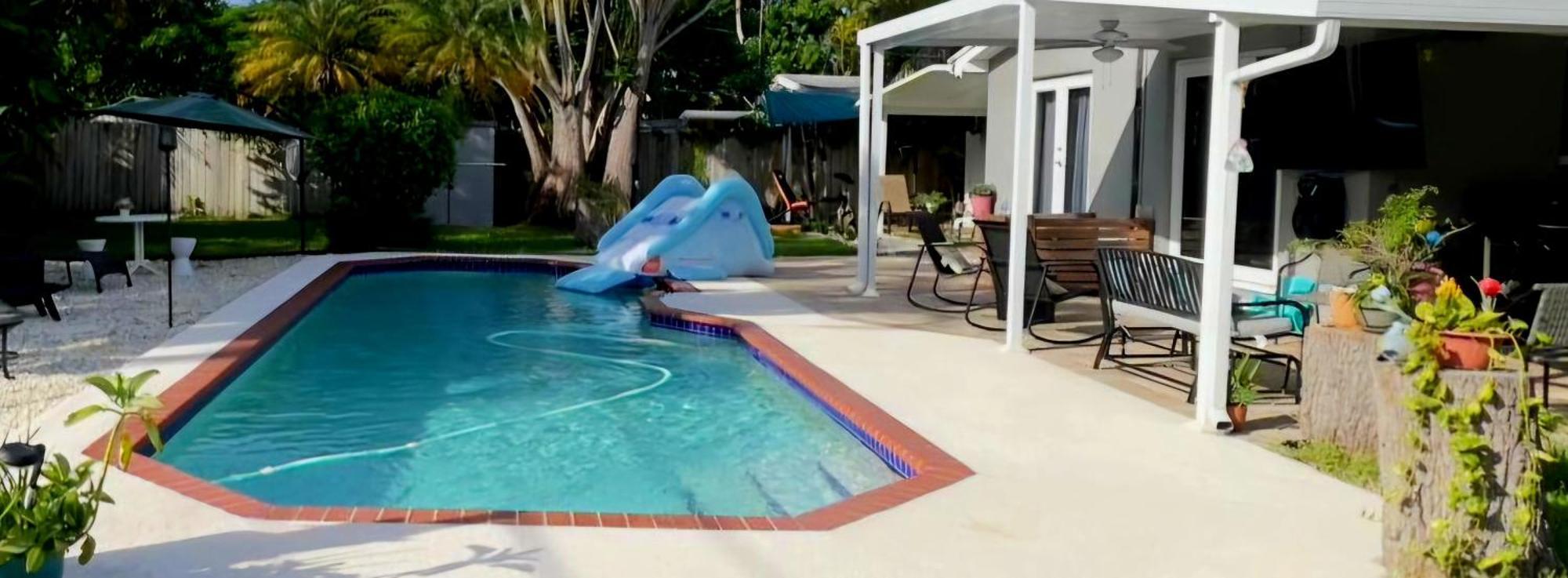 Pool House Resort Heated Swimming Pool Family Getaway Cutler Bay Buitenkant foto