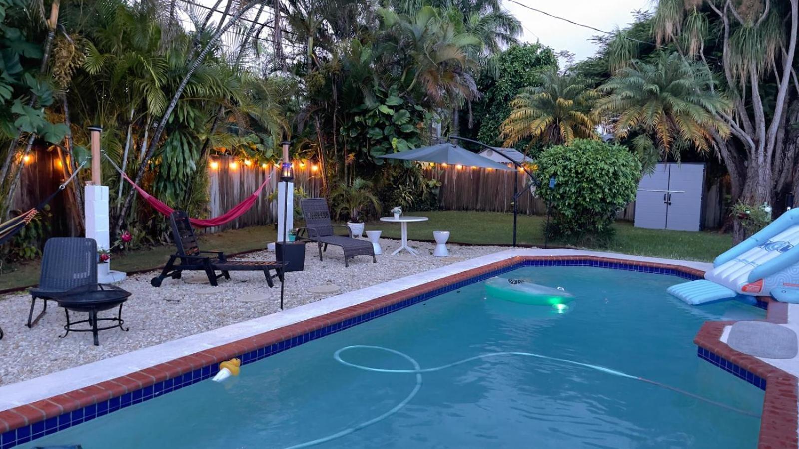 Pool House Resort Heated Swimming Pool Family Getaway Cutler Bay Buitenkant foto