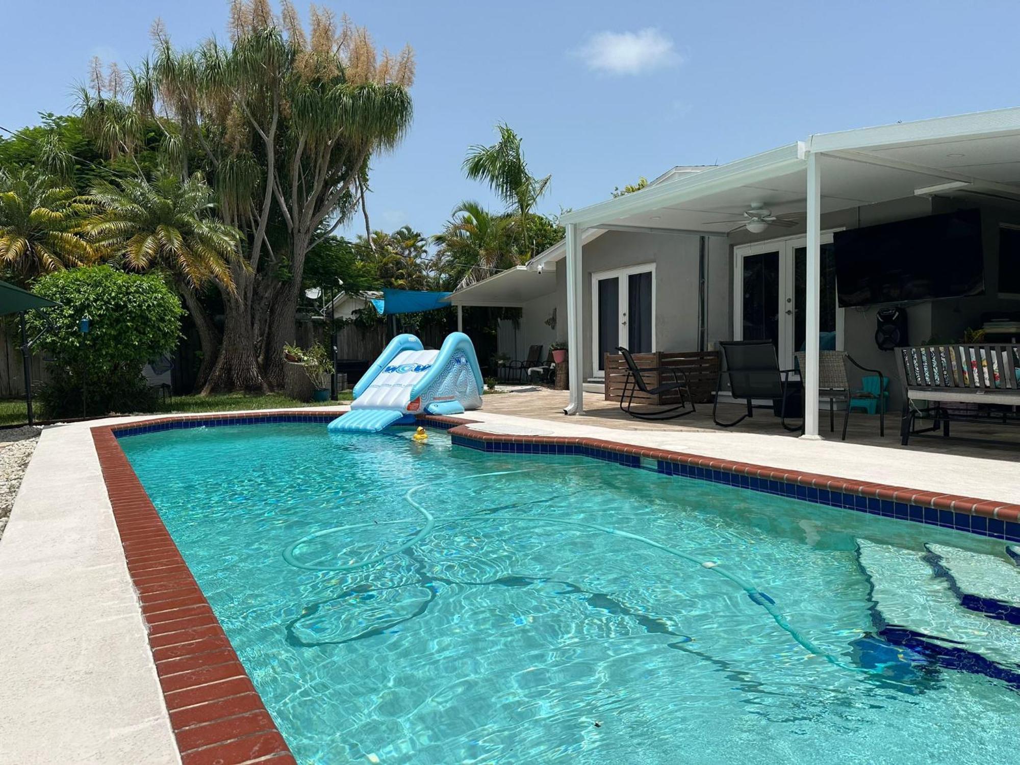 Pool House Resort Heated Swimming Pool Family Getaway Cutler Bay Buitenkant foto