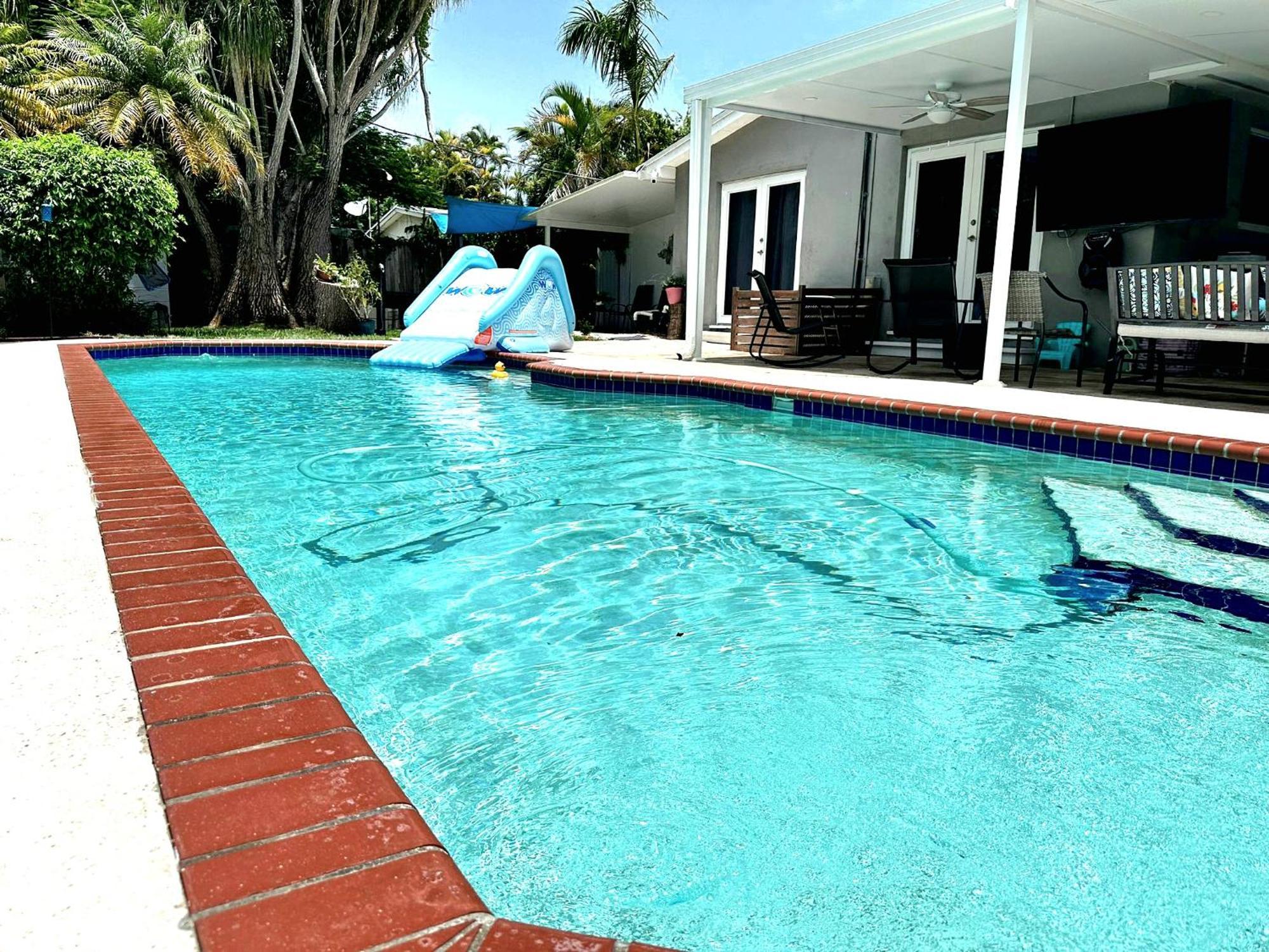 Pool House Resort Heated Swimming Pool Family Getaway Cutler Bay Buitenkant foto